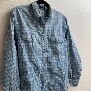 Vintage ll bean men’s button up